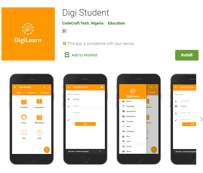DigiLearn for Student
